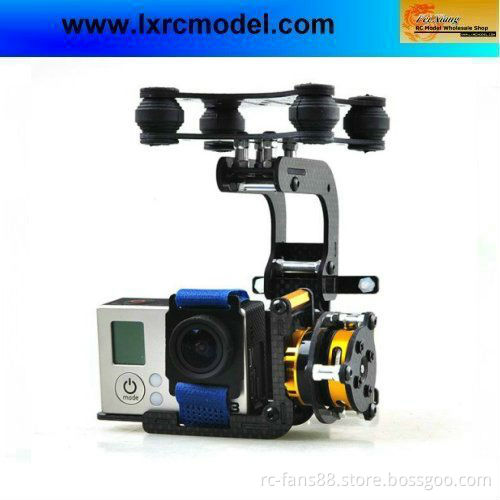 QA059 Dual axle suspension Carbon fiber brushless gimbal